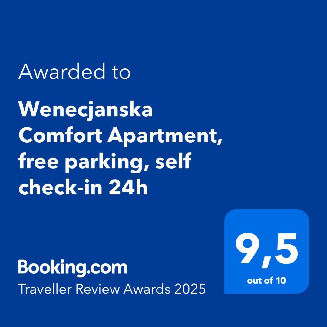 Wenecjanska Comfort Apartment, Free Parking, Self Check-In 24H พอซนาน ภายนอก รูปภาพ